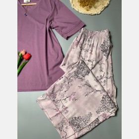بيجاما نص كم برموده Big Size  33994
